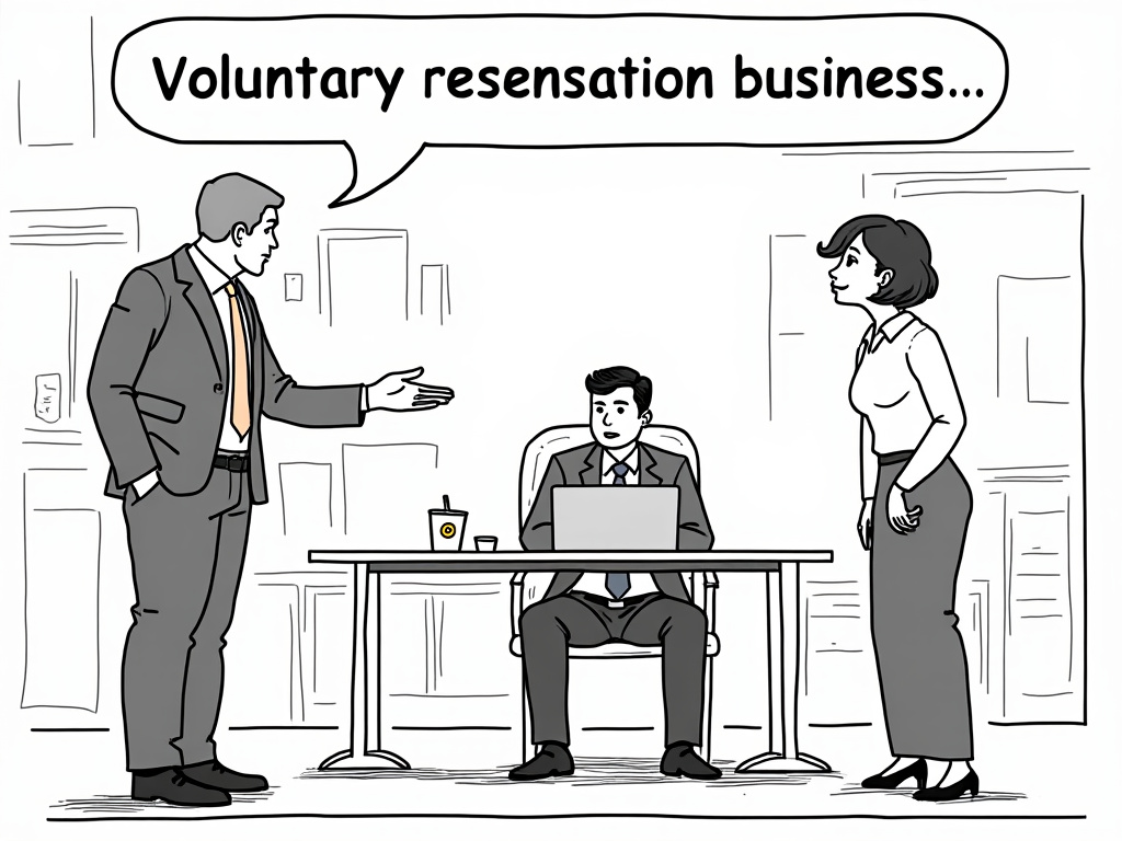 Renuncia voluntaria y paro