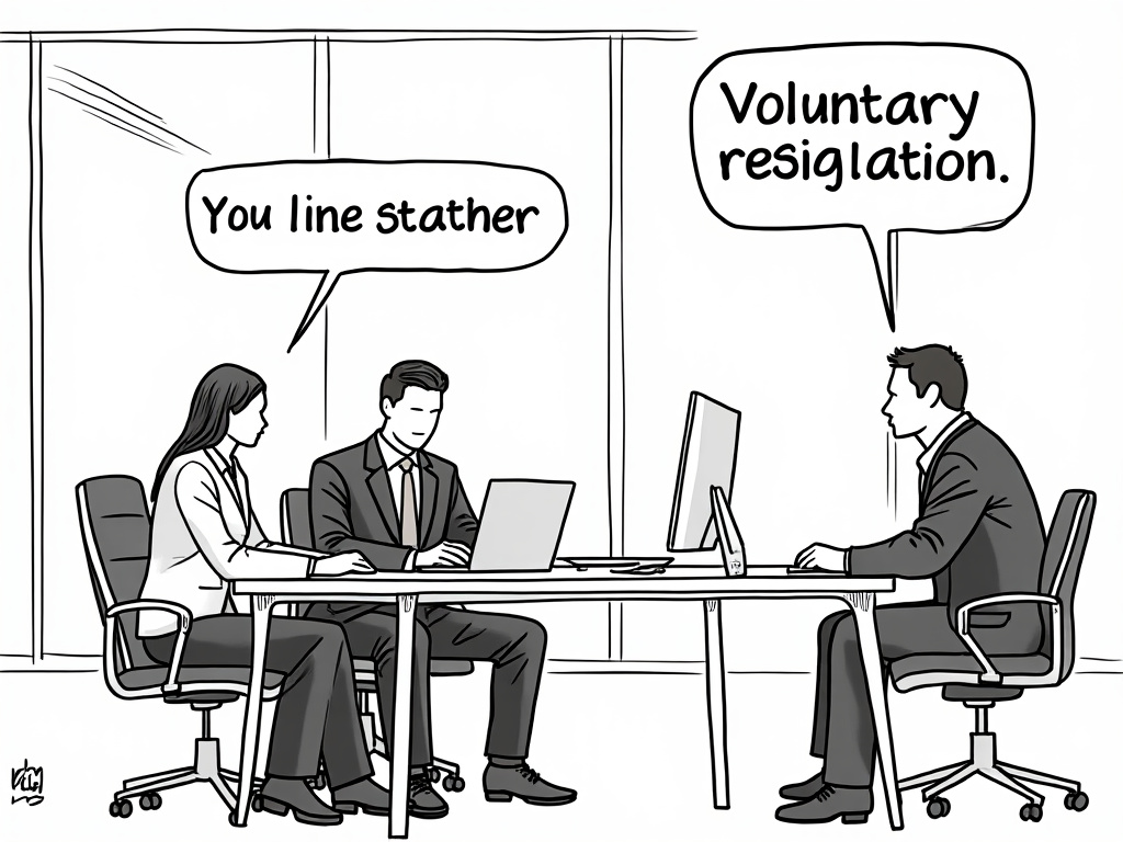 Trabajador tramitando paro